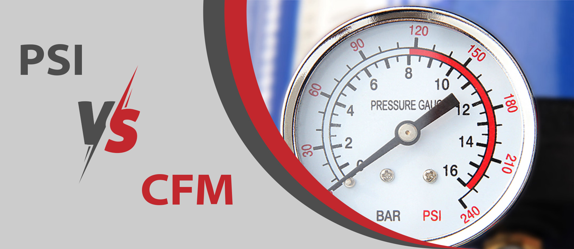 What Is the Difference Between PSI and CFM?